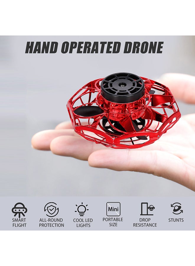 Hand Operated Control Induction 360° Rotating Small Ufo Flying Drone Toy 11*5.8*9.8cm - Image 5